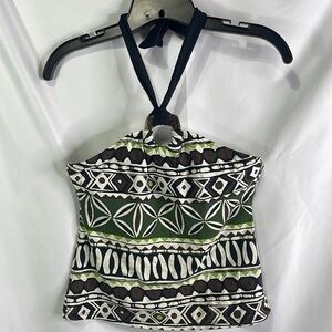 La Blanca tribal print tankini